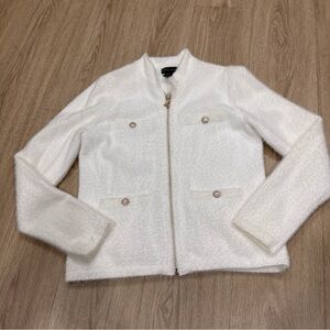 NWT elegant White Women's Jacket